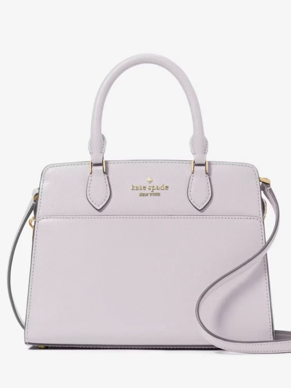 kate spade pastel lavender dome satchel